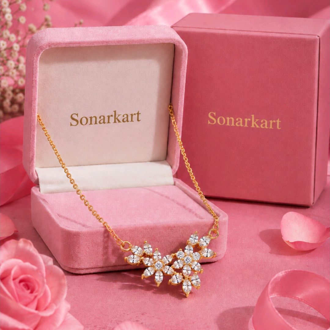 Starry Flowers Necklace