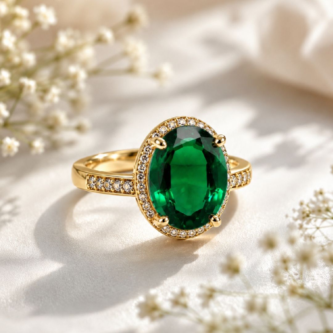 Certified Natural Emerald Stone