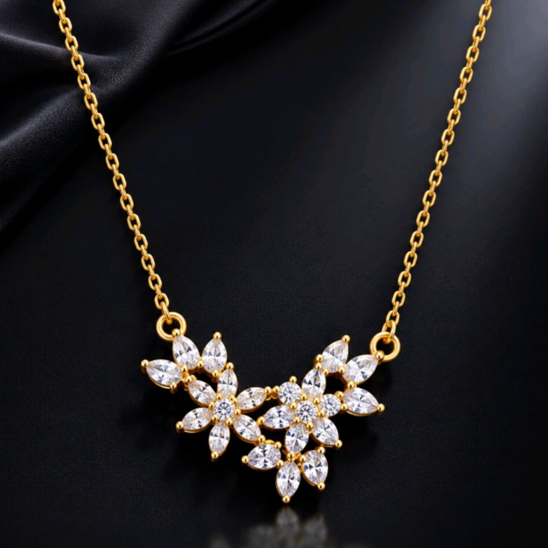 Starry Flowers Necklace