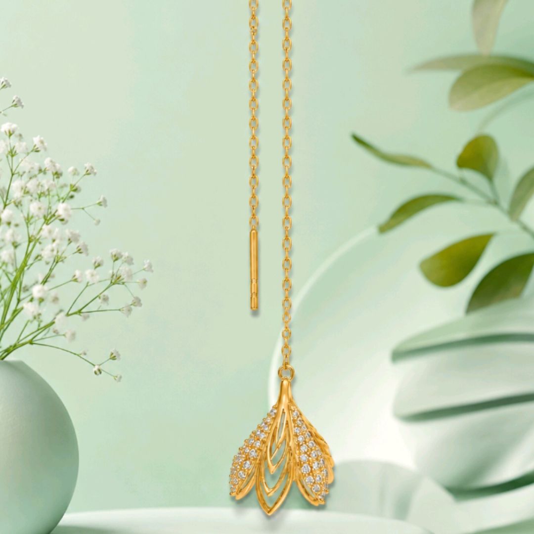 Floral Suidhaaga Earring