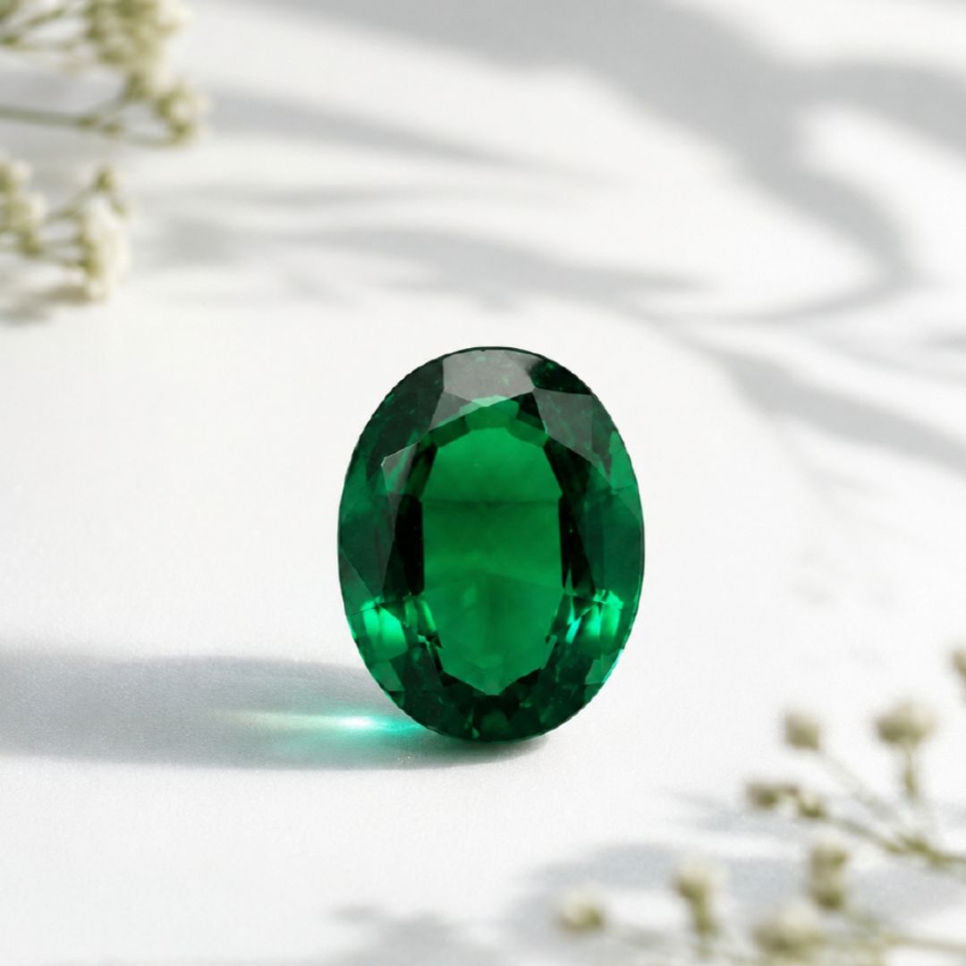 Certified Natural Emerald Stone