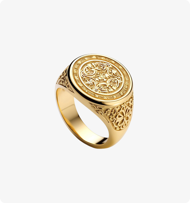 Color Crown Halo Ring