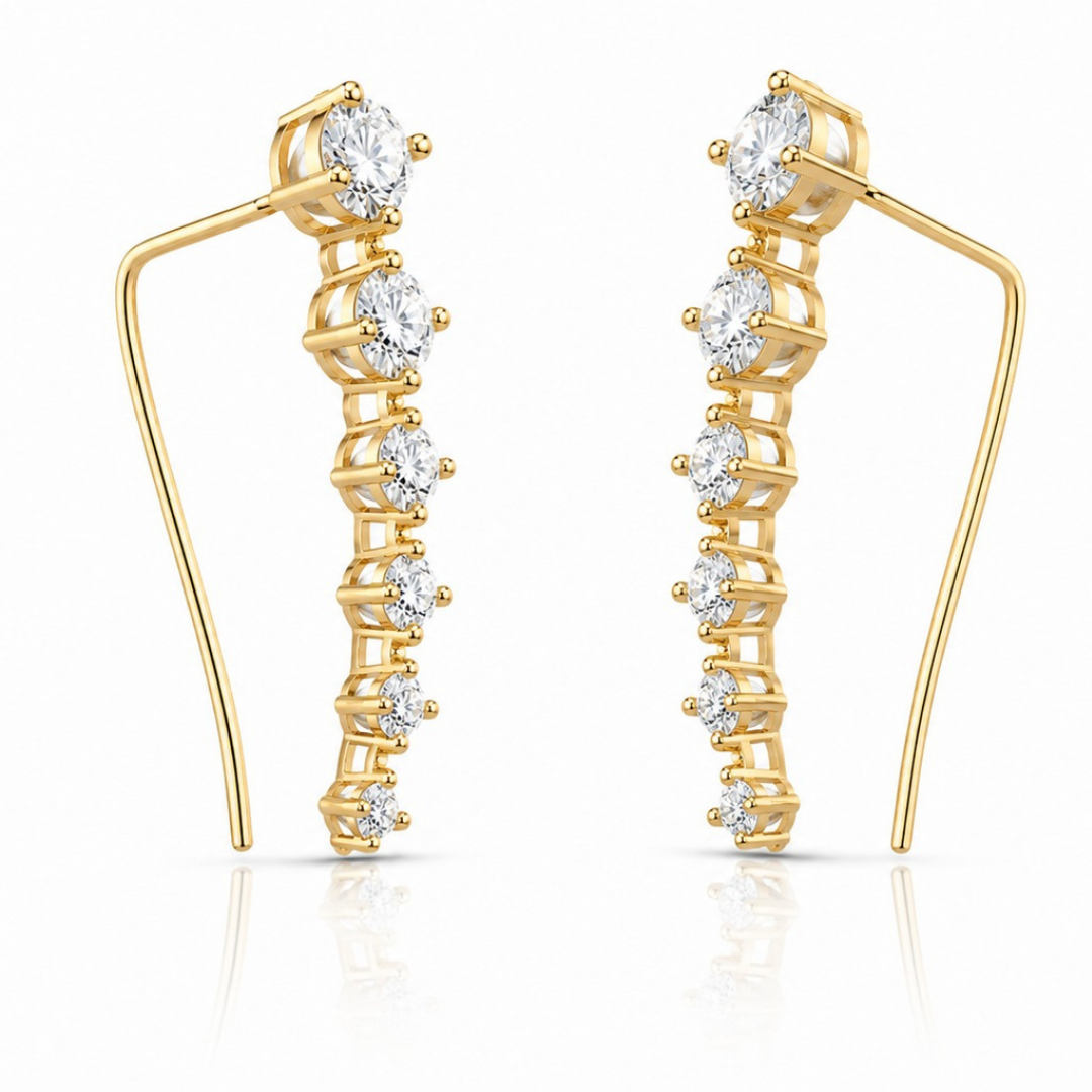 Aurora Shine Ear Cuff (Made With 925 Silver)