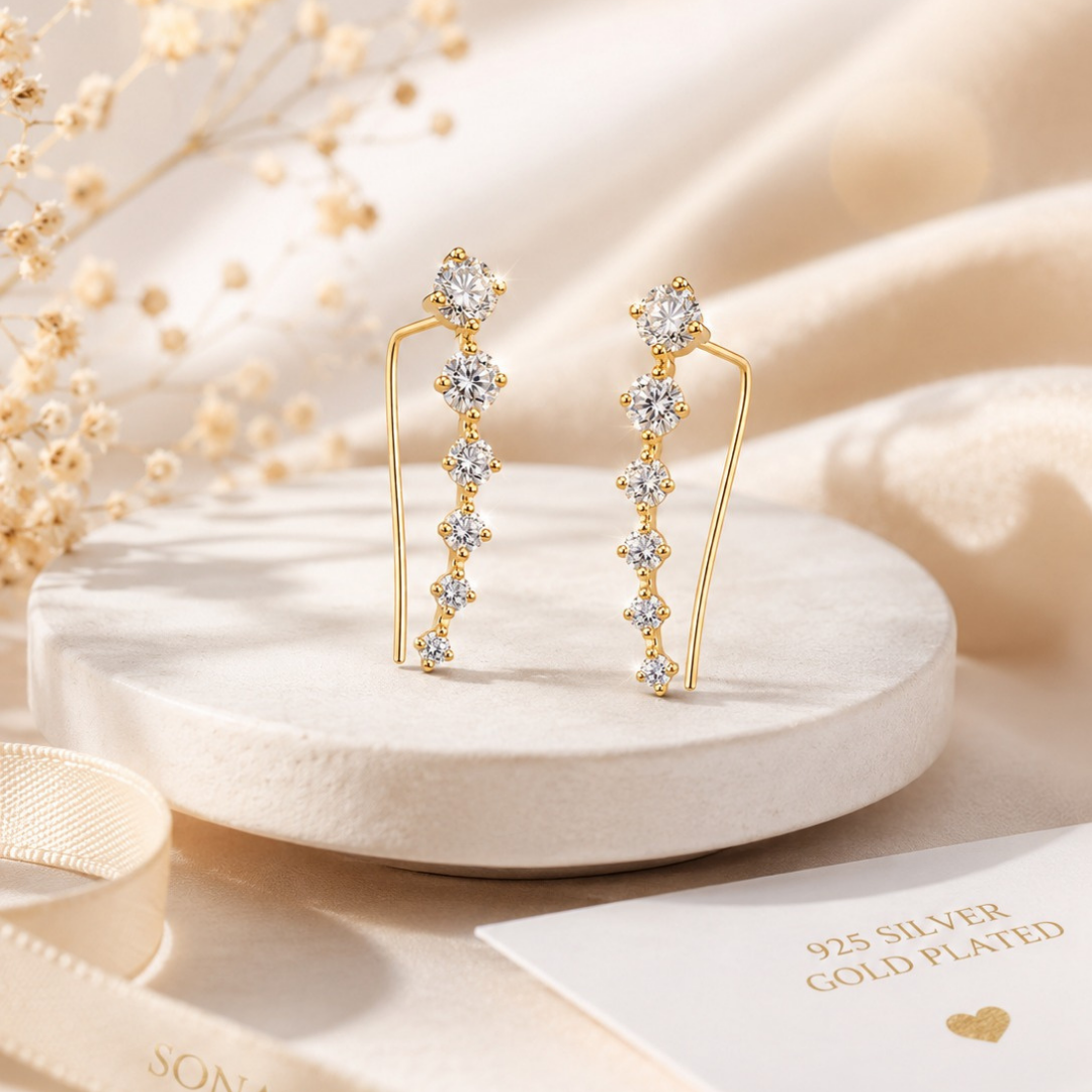 Aurora Shine Ear Cuff (Made With 925 Silver)