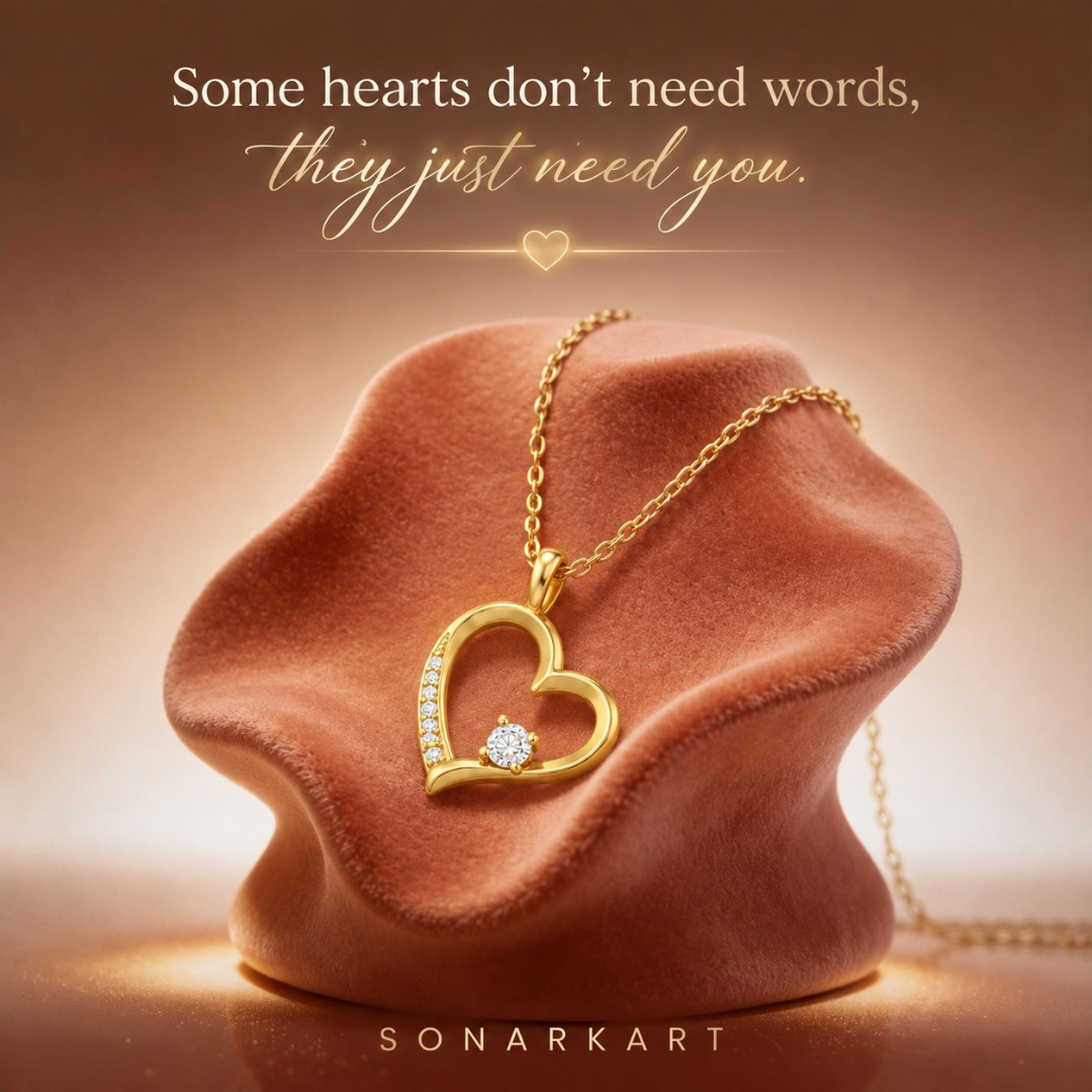 Everlasting Heart Pendant (Made With 925 Silver)
