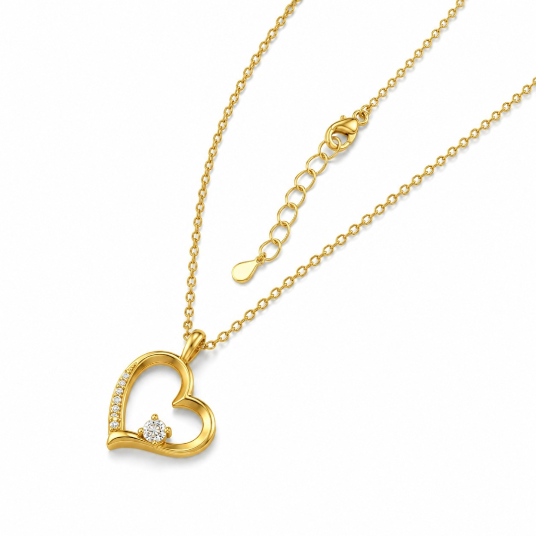 Everlasting Heart Pendant (Made With 925 Silver)