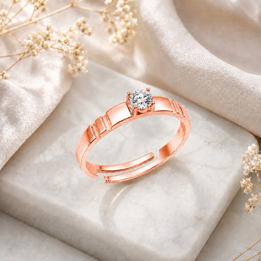 Eternal Radiance Ring ( Made With 925 Silver)
