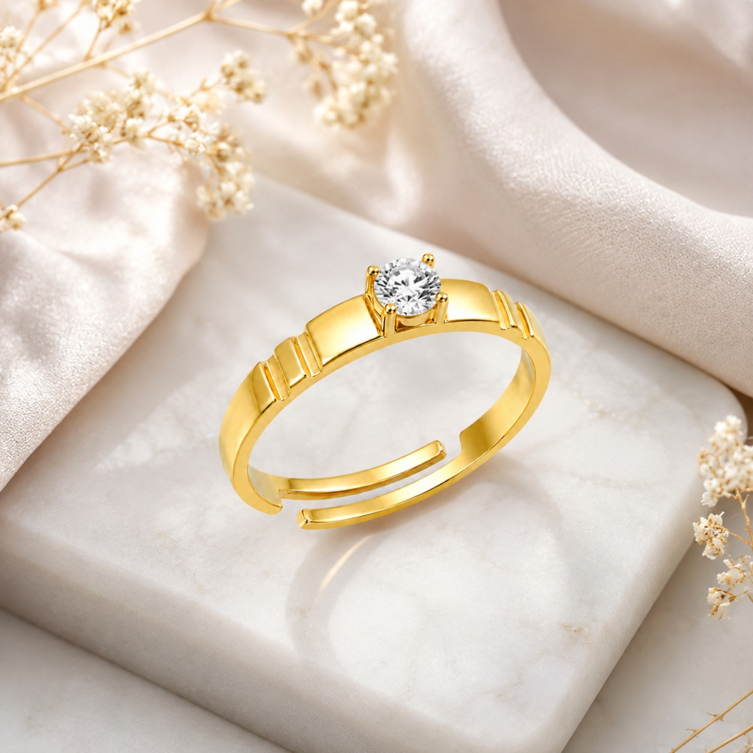 Eternal Radiance Ring ( Made With 925 Silver)