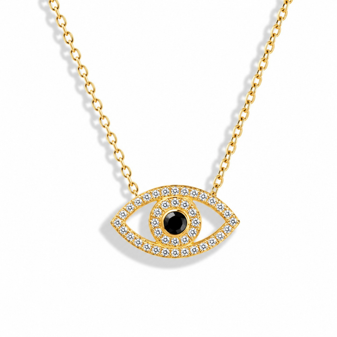 Evil Eye Pendant (Made With 925 Silver)