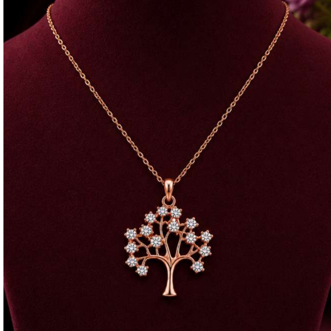 Eternal Tree Of Life Pendant (Made With 925 Silver)