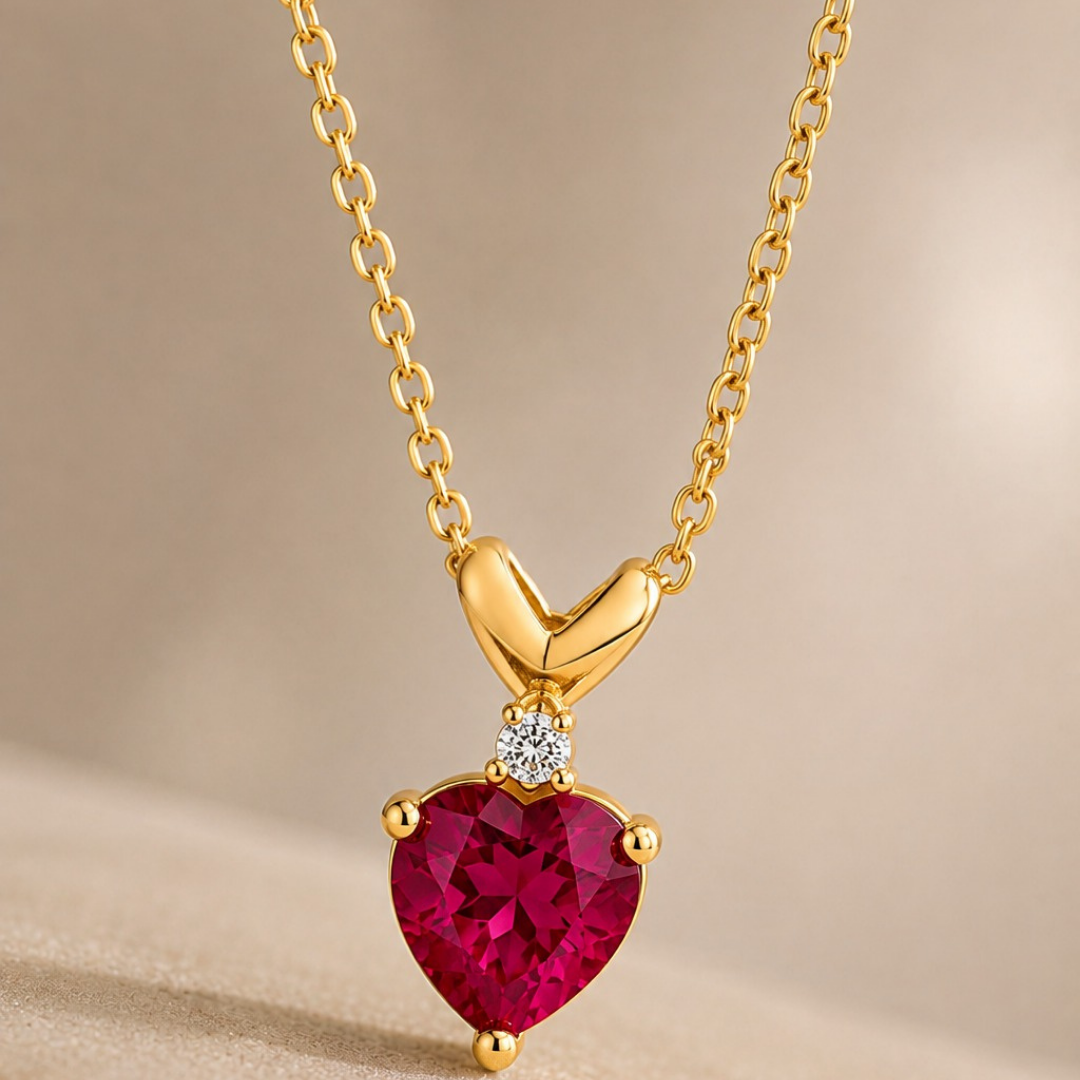 Heart Of Forever Pendant (Made With 925 Silver)