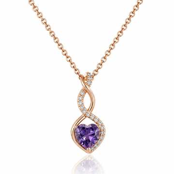 Eternal Heart Infinity Pendant (Made With 925 Silver)