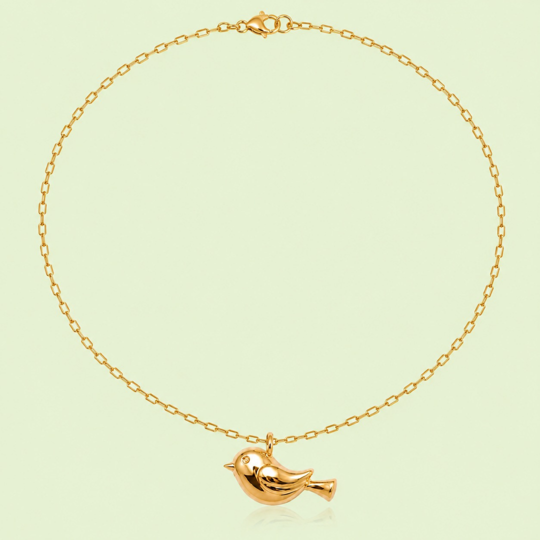Sparrow Bliss Pendant (Made With 925 Silver)